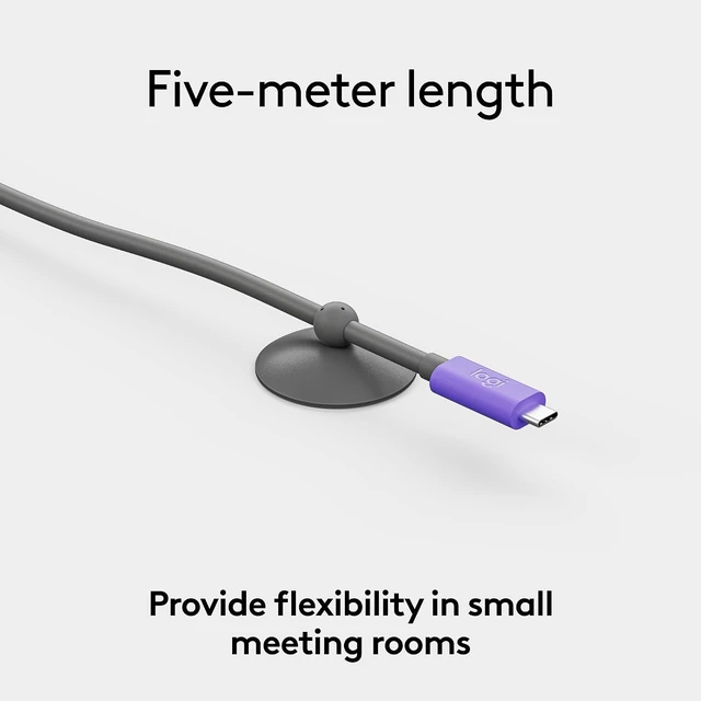 Alt view image 5 of 6 - Logitech Active USB Cable Single-Cable BYOD MeetUp 2