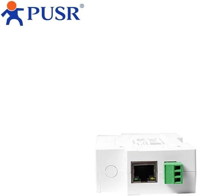 Alt view image 7 of 7 - Din Rail RS485 to Ethernet Converter Modbus RTU to TCP Modbus Gateway Transmit Data transparently Between TCP/IP and RS485 User-Defined Webpage USR-DR302