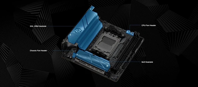 Alt view image 4 of 7 - ASRock 620I LIGHTNING WIFI AM5 Ryzen7000 AMD A620 SATA 6Gb/s Mini-ITX Dual, (90-MXBMN0-A0UAYZ)