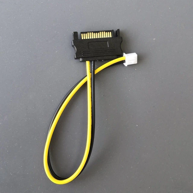 Alt view image 3 of 7 - JMT ADT-K43S M.2 NGFF NVMe to PCIe 5.0 x16 Extension Cable 128 Gbps GEN5 with Power Cord for STX Motherboard Graphics Card (15CM,K43SH-BK-5.0)