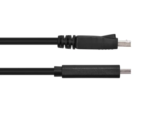 Alt view image 6 of 6 - Monoprice DisplayPort 1.4 Cable to 8K HDMI - 8K@60Hz, Up to 32.4Gbps Bandwidth, 32AWG, 10 Feet, Black