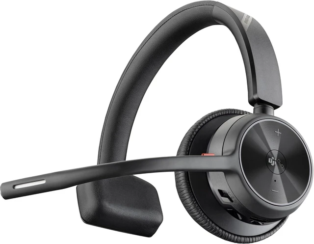 Main image of PLANTRONICS Poly Voyager 4310 UC Bluetooth Wireless Headset - Black