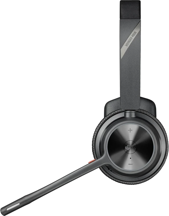 Alt view image 3 of 4 - PLANTRONICS Poly Voyager 4310 UC Bluetooth Wireless Headset - Black