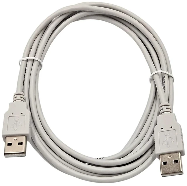 Alt view image 5 of 5 - MICRO CONNECTORS 10 Feet USB 2.0 USB-A to USB-A M/M Cable 10-Pack (E07-124-10P)