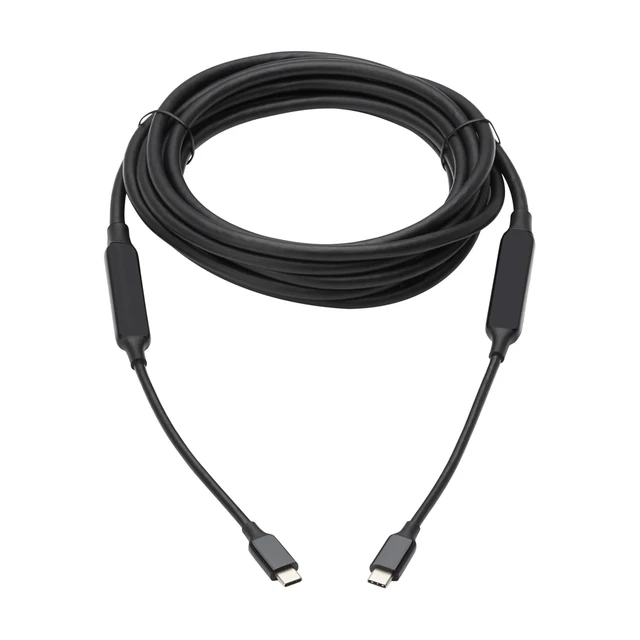 Alt view image 2 of 6 - TRIPP LITE Long USB-C Cable, 16.4 Feet / 5 Meters, USB 3.2 Gen 2 (10 Gbps), Full-Function Active Cable for Video, Data Transfer, and Charging - 8K@60Hz, 60W PD Charging, 3-Year Warranty (U420-05M-G2)