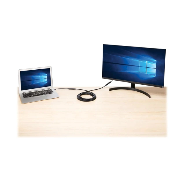 Alt view image 3 of 6 - TRIPP LITE Long USB-C Cable, 16.4 Feet / 5 Meters, USB 3.2 Gen 2 (10 Gbps), Full-Function Active Cable for Video, Data Transfer, and Charging - 8K@60Hz, 60W PD Charging, 3-Year Warranty (U420-05M-G2)