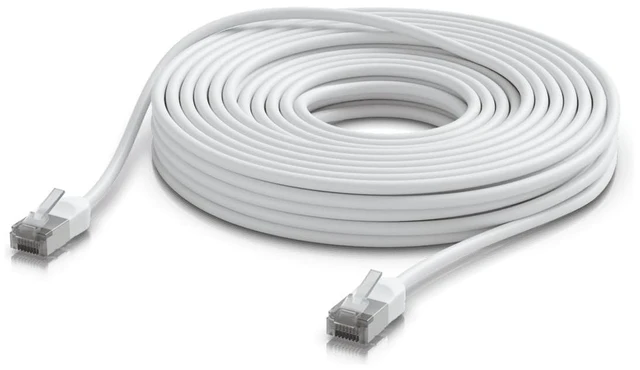 Main image of Ubiquiti Networks 49.2' UniFi Shielded Cat6A Outdoor Patch Cable, White