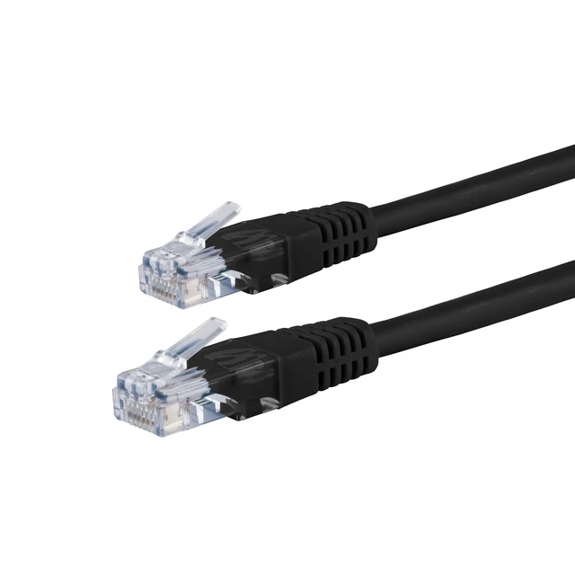 Alt view image 2 of 6 - PHILIPS Cat6 Ethernet Cable, Extra Long 50 Ft Cord, 10 Gbps, 250Mhz, RJ45M Connector, for Computer, Game Console, Cable/DSL Modem, Network Switch, Streaming Device, Black, SWR3503B/37