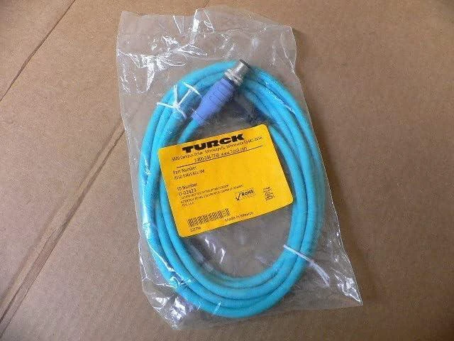Main image of Turck Rssd Rj45s 441-3M Cordset, 4 Pin Male to Rj45, 3M, U-02423