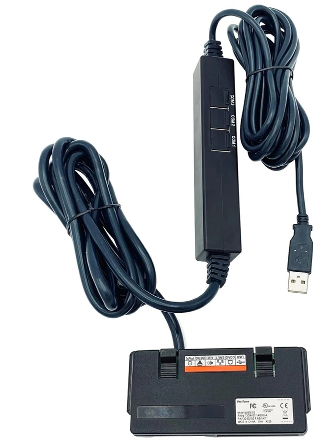 Main image of VeriFone MX900-02 132-602-00-R Rev A17 Blue USB Cable Module