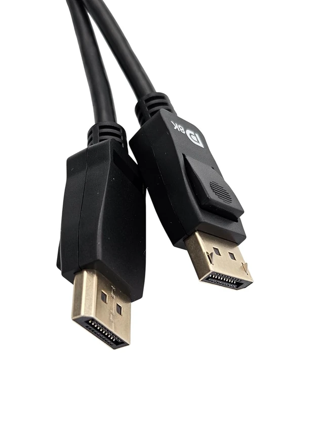 Alt view image 3 of 5 - MICRO CONNECTORS 6 Feet DisplayPort 1.4 Cable VESA Certified with Latch 10-Pack (M05-14DPV6-10P)
