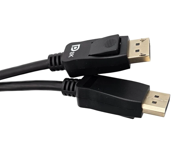 Alt view image 4 of 5 - MICRO CONNECTORS 6 Feet DisplayPort 1.4 Cable VESA Certified with Latch 10-Pack (M05-14DPV6-10P)