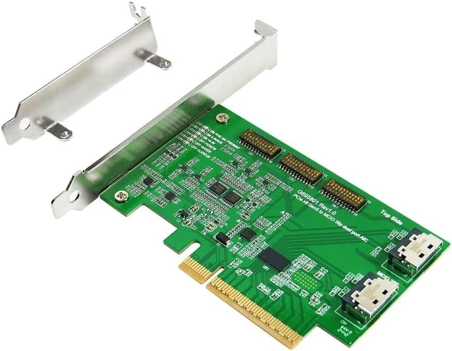 Main image of Micro SATA Cables GEN 5 PCIe x8 to MCIO 38P Dual Port AIC