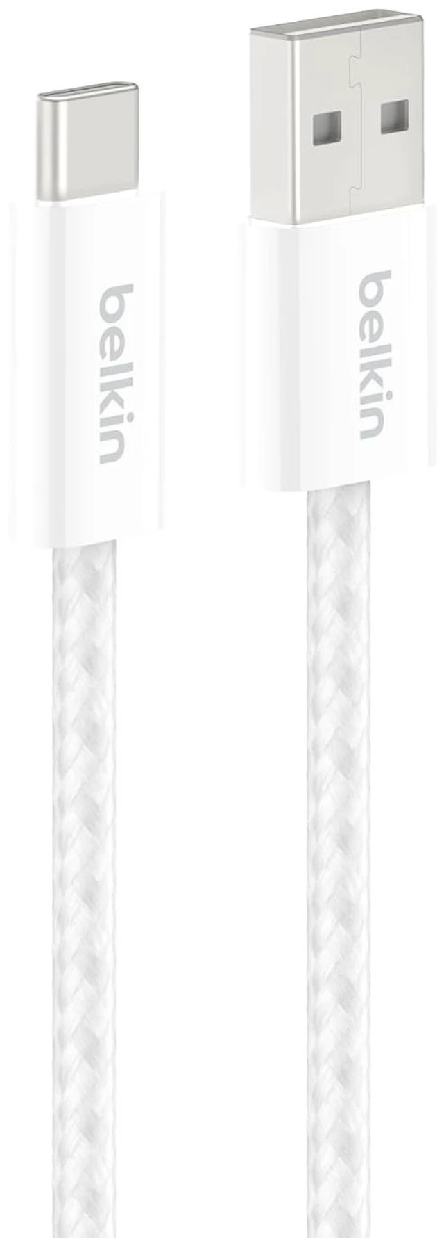 Main image of Belkin USB A to USB C 15W Braided Cable 3.3ft iPhone Charger Cord, 3.3ft (Pack of 6)