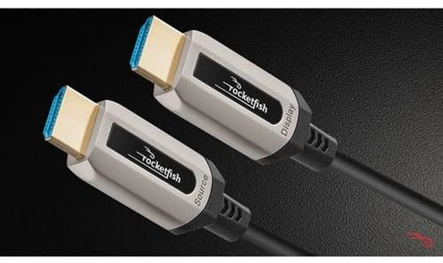 Alt view image 4 of 7 - Rocketfish 15.24m (50ft.) 4K Ultra HD HDMI Cable