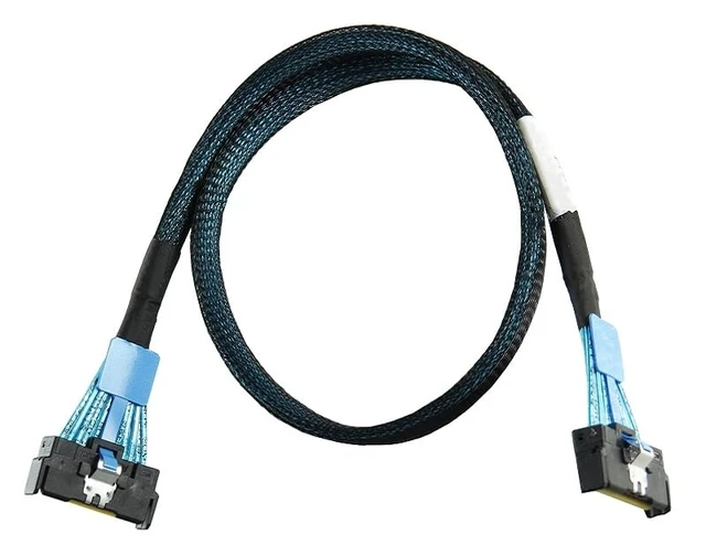 Alt view image 5 of 5 - Micro SATA Cables PCIe x16 GPU Solution KIT Cable: 50cm PCIe 5.0