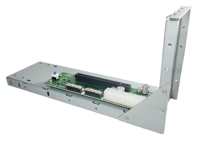 Alt view image 4 of 5 - Micro SATA Cables PCIe x16 GPU Solution KIT Cable: 50cm PCIe 5.0
