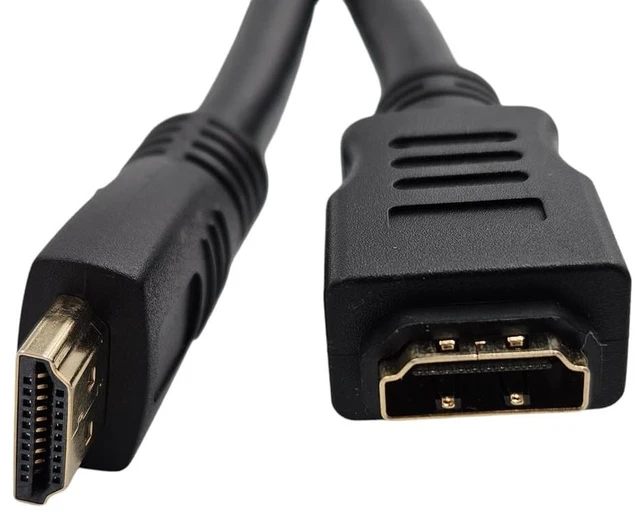 Alt view image 3 of 5 - MICRO CONNECTORS 3 Feet HDMI Extension (24AWG) Cable with Ethernet 10-Pack (H2-003EX-10P)