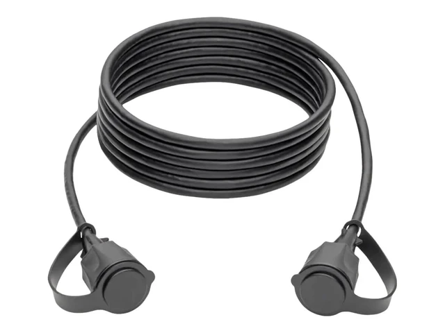 Alt view image 3 of 6 - Tripp Lite N206-PC10-IND Cat5e/Cat6 Ethernet Patch Cable 10 ft RJ45 M/M IP68 Waterproof Shielded STP Outdoor CMX PoE TAA Compliant Black, Cloud Care Pre-Configured Bundle Eligible (1 Pack)