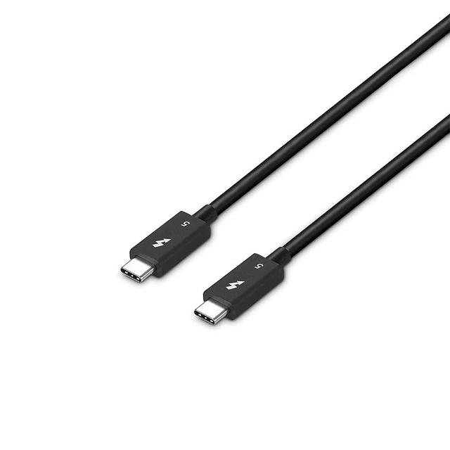 Alt view image 5 of 5 - LINDY - 1m Thunderbolt 5 cable, 80Gbps, passive