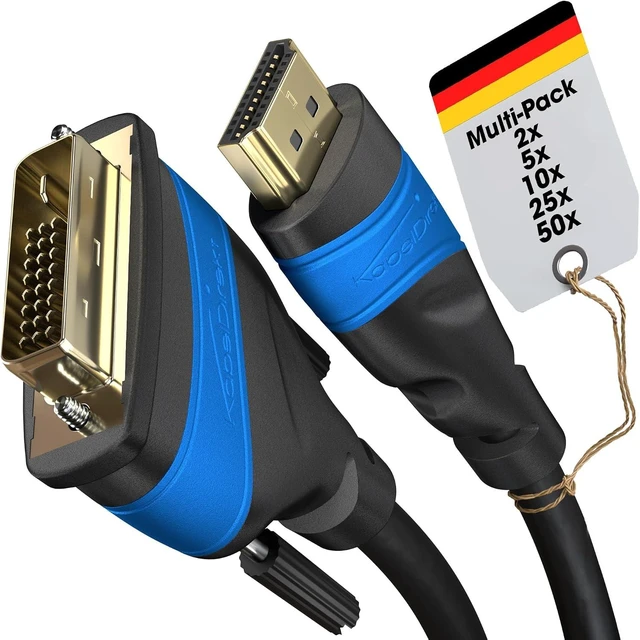 Main image of KabelDirekt HDMI DVI Adapter Cable 2x5ft