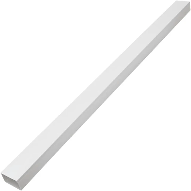 Alt view image 7 of 7 - vidaXL Cable Trunking Self-Adhesive 2.4"x1.6" 98.4'PVC