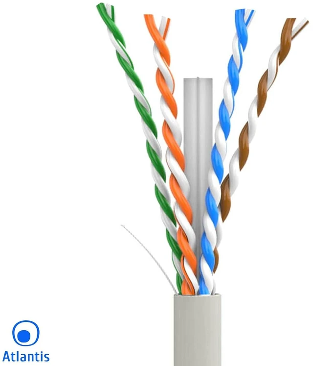 Alt view image 4 of 5 - Atlantis Cavo di Rete Cat 6: Cavo di Rete FTP (Patch Cable) Category Cat-6 Lunghezza 10 m P019-LN_6-F-XA Brand
