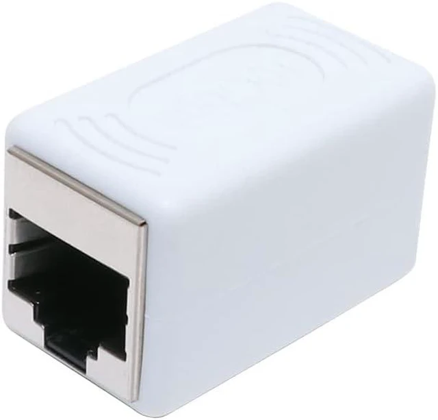 Main image of Miyoshi ZCAR-877 MCO LAN Relay Adapter, Connector, Extender, Cat7, Cat6a, Cat5e, Category 7, RJ45, 10 Gigabit, Ultra High Speed, RoHS 2.0, STP and UTP Compatible