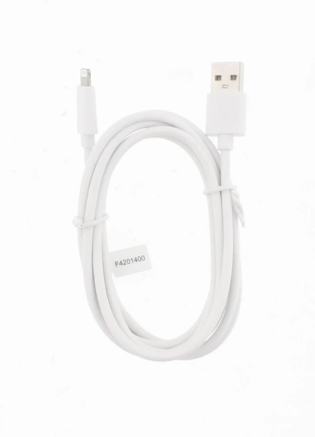Alt view image 3 of 3 - Hama iPhone USB Lightning Cable (MFI Certified, Charging Cable for iPhone/iPad/iPod, USB Cable - Lightning, 1.5m) White