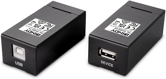 Alt view image 2 of 5 - Lindy 43391 USB 2.0 Cat.6 Extender, 150 m