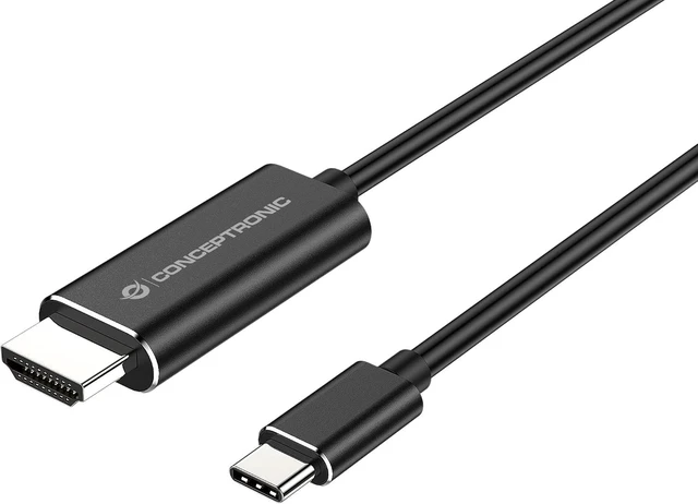 Main image of Conceptronic ABBY04B USB-C to HDMI 4K30Hz 2.00m Adapter Cable