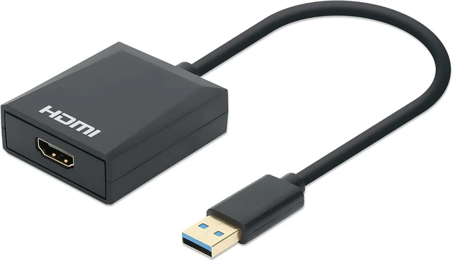 Main image of Manhattan USB-A USB 3.1 Gen 1 to HDMI Adapter 1080p@60Hz