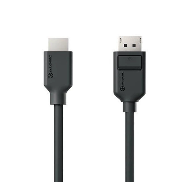 Alt view image 4 of 4 - ALOGIC Elements DisplayPort to HDMI Cable 3M, DisplayPort to HDMI Adapter Cable, Supports Up to 4K 60Hz, Male to Male, Compatible with PC, Laptop, Monitor, TV & Projector