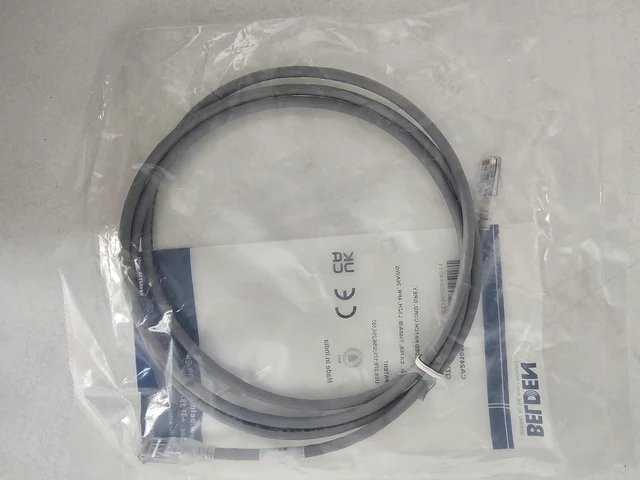 Alt view image 2 of 4 - Belden CAT6A, 10GX PATCH CORD,4P 26 AWG,STRANDED,LSNH,T568A/B-T568A/B, 2 MTR