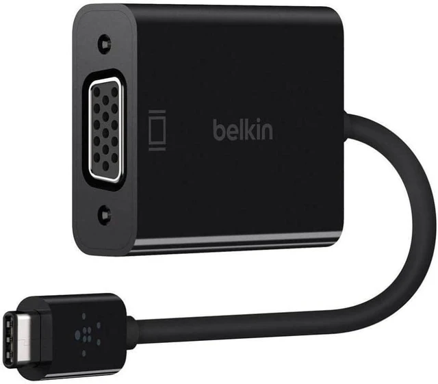 Main image of Belkin External Video Adapter-C, Black (B2B143-BLK)
