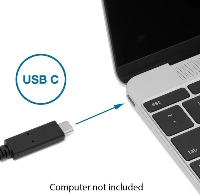 Alt view image 4 of 5 - Kensington CV2000H USB-C to VGA HD Video Adapter (K33994WW)