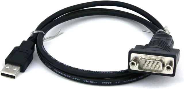 Alt view image 2 of 2 - Racepak 890-CA-USB2SER USB to Serial Adapter