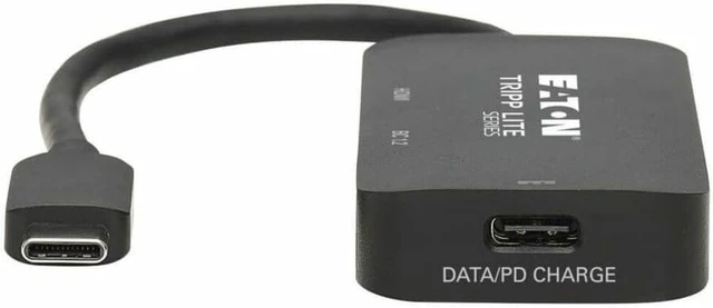 Alt view image 3 of 4 - Tripp Lite USB-C Multiport Adapter, HDMI 4K, USB-A 3.1 Gen 1, USB-C PD 3.0 with PD 100W Charging, HDR, USB-C Adapter (U444-06N-H4UBC2)