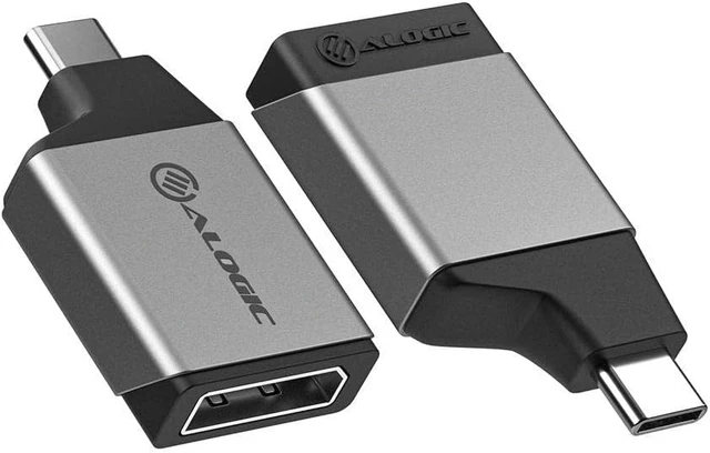 Alt view image 3 of 3 - ALOGIC USB C to DisplayPort Mini Adapter 4K@60Hz Compatible with MacBook Pro, Air, Pixel Book, XPS, Surface, Galaxy, iPad Pro, Air 2020 and More (Thunderbolt Compatible)