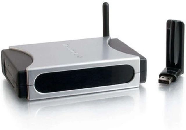 Alt view image 2 of 4 - C2G/Cables to Go Trulink Wireless USB to VGA+3.5mm Audio Kit, Black/Silver (29355)