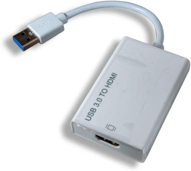 Alt view image 3 of 5 - Cablelera USB 3.0 to HDMI Converter (ZAK5DZMF)