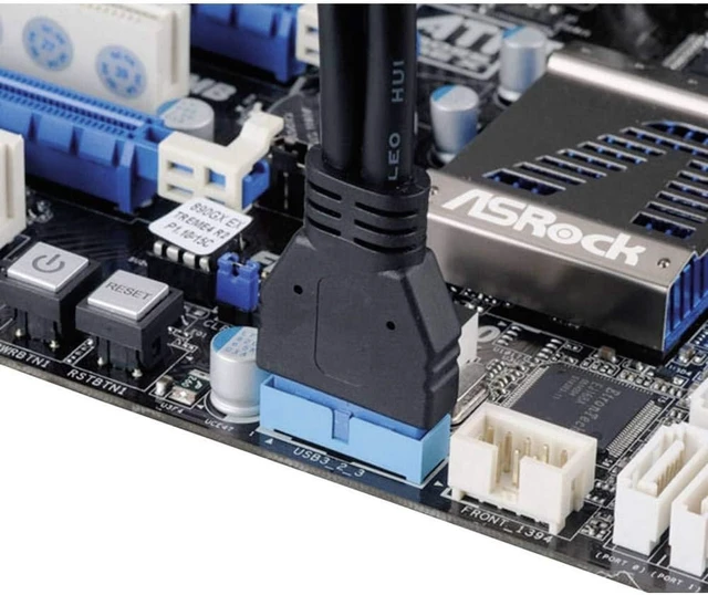 Alt view image 2 of 4 - Akasa AK-CBUB09-15BK USB 3.0 Internal Adapter Cable
