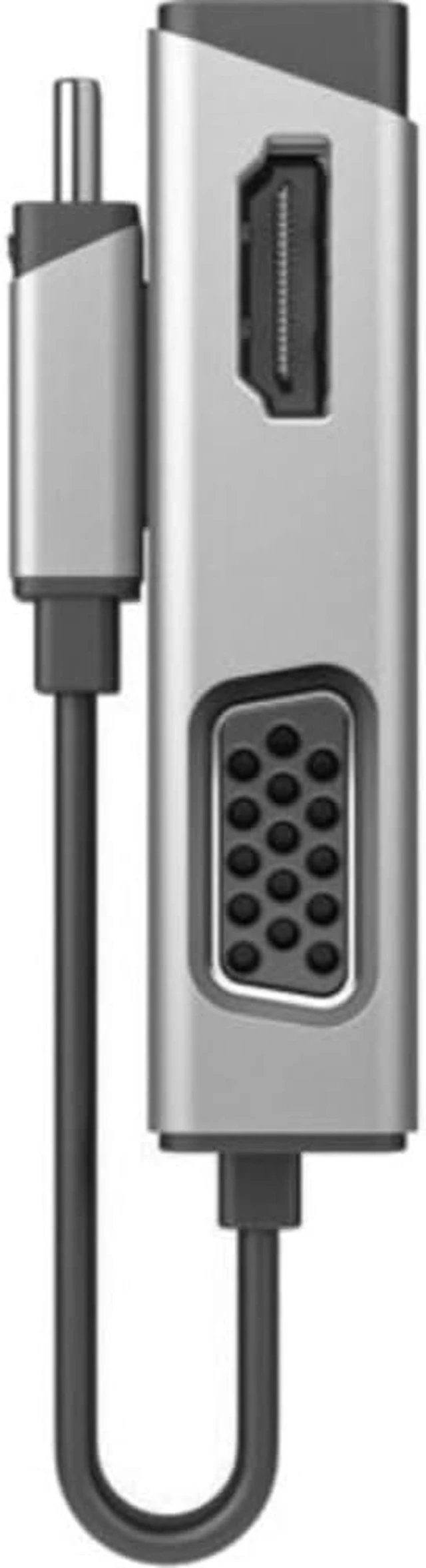 Alt view image 6 of 7 - ALOGIC MagForce Duo Play 2-in-1 Adapter - USB-C to HDMI & VGA