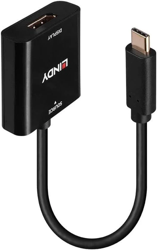 Main image of Lindy USB Type C to DisplayPort Converter 4K144
