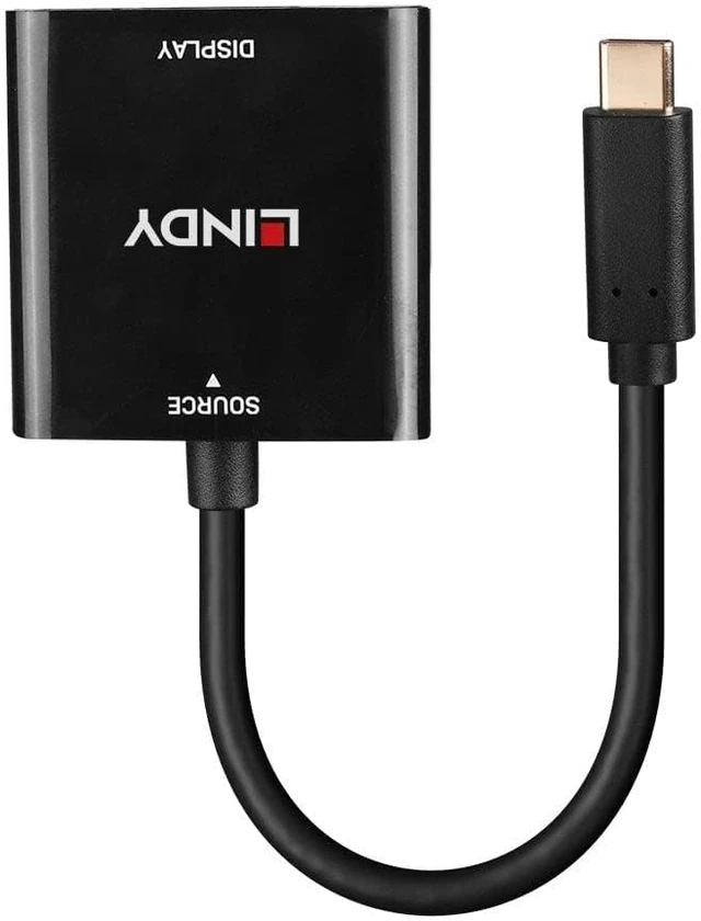 Alt view image 2 of 5 - Lindy USB Type C to DisplayPort Converter 4K144