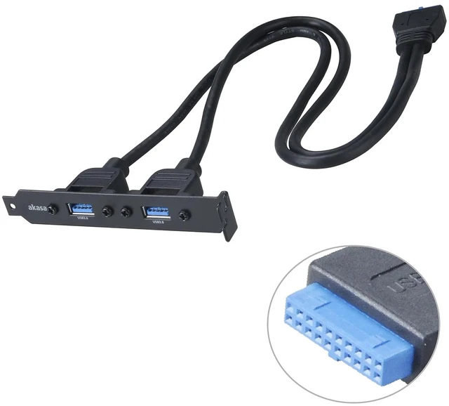 Main image of Akasa USB 3.0 Internal Adapter Cable