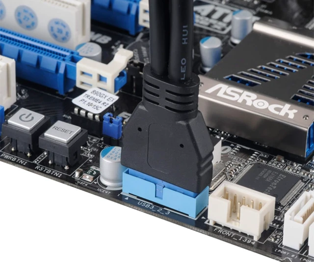 Alt view image 6 of 7 - Akasa USB 3.0 Internal Adapter Cable