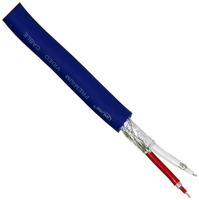 Alt view image 2 of 4 - Inline S-VHS Kabel - PREMIUM - vergoldete Stecker - 4pol mini DIN Stecker/Stecker - 15m