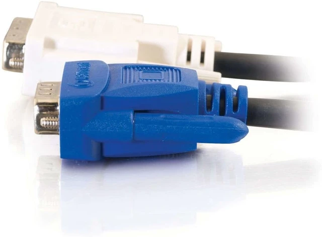 Alt view image 4 of 4 - C2G 1m DVI-A Male to HD15 VGA Male Analogue Video Cable