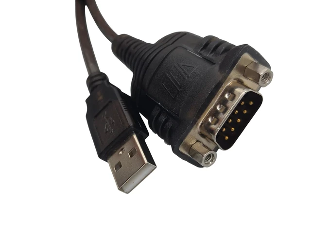 Alt view image 3 of 5 - MICRO CONNECTORS USB 2.0 A-Male to DB9-Male Serial Adapter 2-Pack
